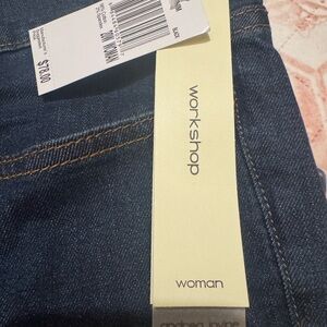 Workshop Republic Clothing Dark Blue Women's Jeans